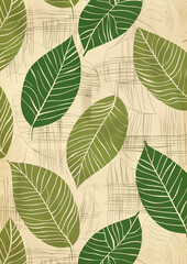 Leave and tree background