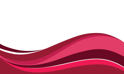 Tyrian Purple, Burgundy and Jazzberry Jam abstract wavy background vector isolated illustration design for banners and posters