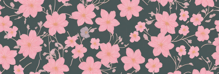 flower pattern, floral, wallpaper, background