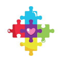 autism puzzle design