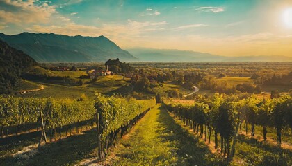 vineyard in vipava valley