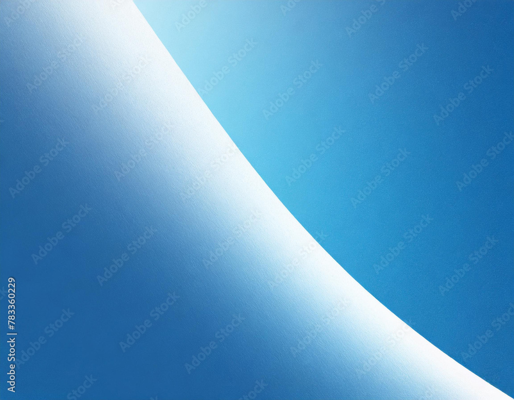 Poster white blue curve line , texture color gradient rough abstract background , shine bright light and gl