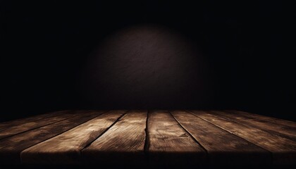 empty space old wooden top surface object isolated on empty background for interior design element realistic object 3d illustration clipping part included - obrazy, fototapety, plakaty