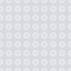 Seamless decorative pattern with flowers wallpaper festive  birthday background art decor design for textile, paper