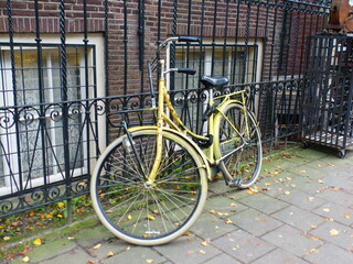 Vélo Amsterdam - obrazy, fototapety, plakaty