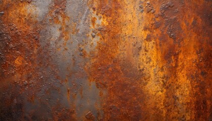 grunge rusty orange brown metal corten steel stone background - obrazy, fototapety, plakaty