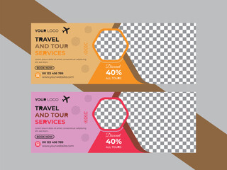 The best Travel Facebook cover Design or best agency Facebook cover banner design.