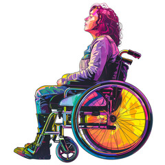 Transgender Activist in a Wheelchair

