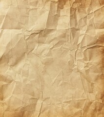 Obraz premium A flat texture of beige kraft paper 