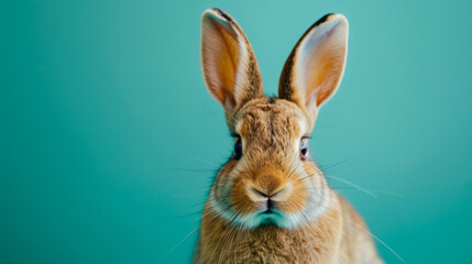 Surreal Portrait of Young Rabbit