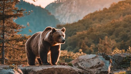 picture of a big brown bear