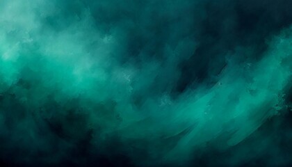 abstract of watercolor in turquoise color generative ai