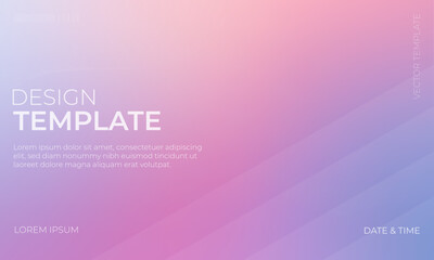 Soft Blue Pink Lavender Gradient Background Design - obrazy, fototapety, plakaty