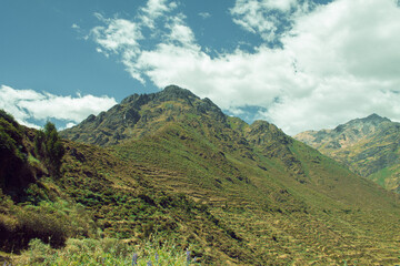 Naklejka premium Paisajes Andinos