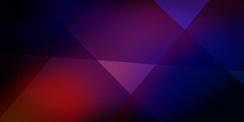 Abstract multicolored red blue pink purple azure neon geometry on pixel backdrop. Ideal for design, banners. Premium quality
