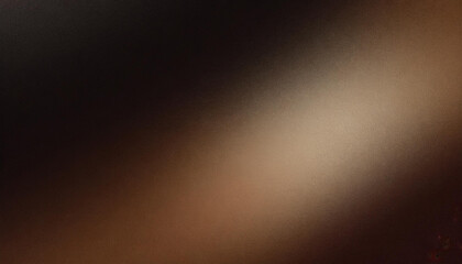 dark brown black , grainy noise grungy texture color gradient rough abstract background shine bright light and glow , template empty space