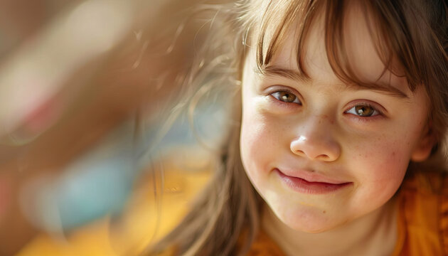 Humanitarian Efforts: Advocate with Down Syndrome Volunteers Abroad, Providing Aid to Underserved Communities.. Learning Disability - Powered by Adobe