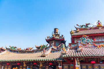 Guanyue Temple Temple of Wealth, Quanzhou, Fujian, China - obrazy, fototapety, plakaty