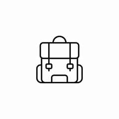 Travel Backpack Luggage Baggage icon