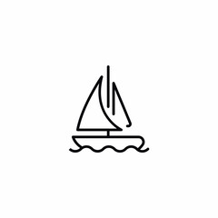 Boat Yacht Cruise Sea icon