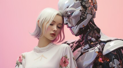 Human-Robot Connection in a Futuristic World - 783407657