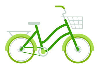Bicycle icon in stroke style. Bicycle icon, bike on white background vector illustration - 783410053
