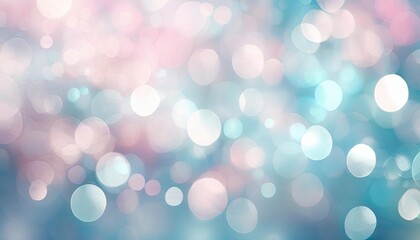 abstract blurred fresh vivid spring summer light delicate pastel pink blue white bokeh background...