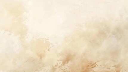 soft beige watercolor background with subtle texture and gradient abstract ai generated art