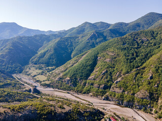 Rhodope Mountains near Borovitsa Reservoir, Bulgaria