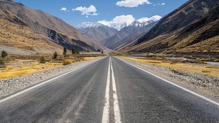 Fototapeta premium road to the mountains