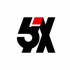 The word "Six" design with a unique illustration of the number 6 on the letter S.