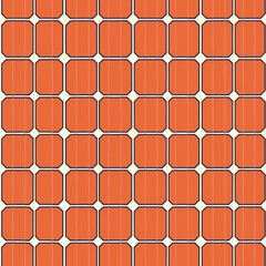 Solar Panel-Inspired Tile Design for Sustainable Architecture and green Energy, seamless pattern