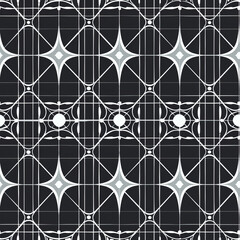 Naklejka premium Solar Panel-Inspired Tile Design for Sustainable Architecture and green Energy, seamless pattern