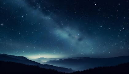 Fototapeta na wymiar night sky full of stars design