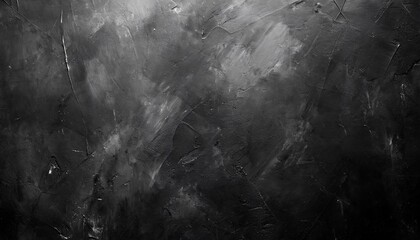 grunge black concrete wall texture background black and white tone