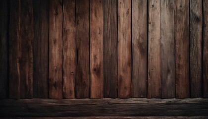 close up of wooden plank wall - obrazy, fototapety, plakaty