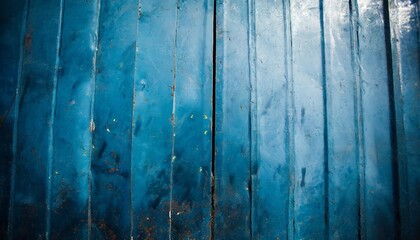 grunge blue metal plate background