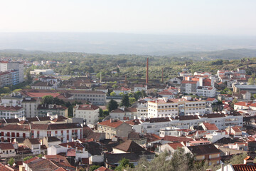 Fototapeta na wymiar Views from the Castle of Castelo Branco