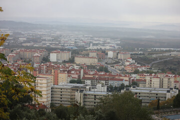 Fototapeta na wymiar Views from the Castle of Castelo Branco