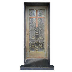 Spooky Gate in Old Graveyard
