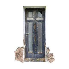 Spooky Gate in Old Graveyard
