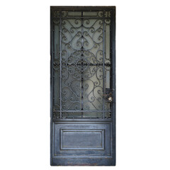 Spooky Gate in Old Graveyard
