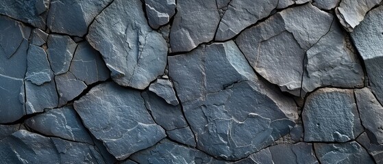 Basalt texture tile. Abstract background. AI generative.