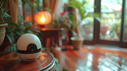 Showcasing a smart security camera's prowess, HDR reveals intricate details even in challenging low-light conditions, enhancing home safety