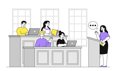 College class vector linear