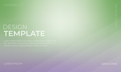 Unique Green Purple and Lavender Gradient Background Artwork