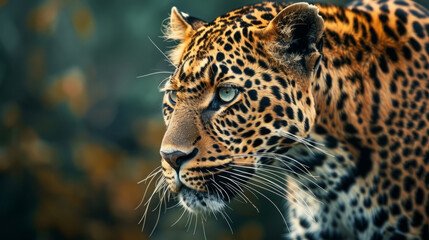 Obraz premium hunting leopard