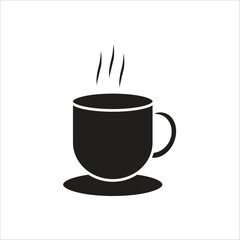 coffe mug vector icon line template