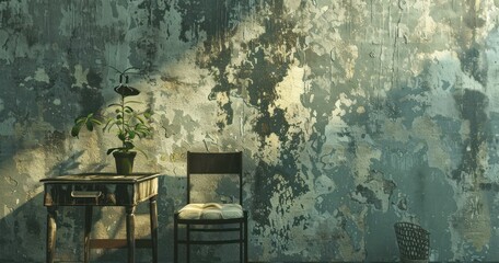 design wall artistic and classic style and modern