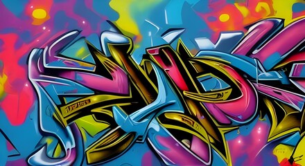 Fototapeta premium Graffiti Art Design 170